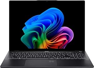 Swift 16 AI 2025 Business Laptop 16" 2880x1800 Touchscreen 8-Core Intel Ultra 7 256V 16GB LPDDR5 2TB SSD Intel Arc Graphics Thunderbolt 4 Wi-Fi Backlit Keyboard Win11 Pro w/ONT 32GB USB