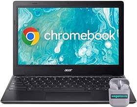 Sponsored Ad - Chromebook 311 Laptop, 11.6" Business & Student Laptop Computer, Chrome OS Laptop 4GB RAM 64GB eMMC, Intel Celeron N4500 Processor, SageNova Earphones, Star Black