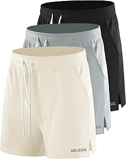 Sponsored Ad - Men's 7 inch Running Shorts Athletic Gym Workout Shorts with Pockets