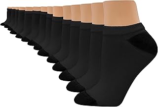 Sponsored Ad - Women's Value, No Show Soft Moisture-wicking Socks, Available in 10 and 14-packs