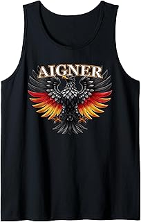 Aigner Nachname Familienname Surname Family Last Name Tank Top