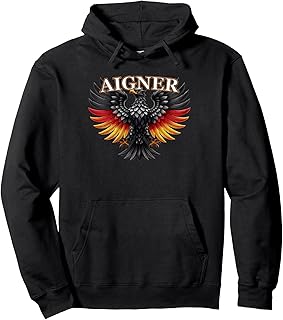 Aigner Nachname Familienname Surname Family Last Name Pullover Hoodie