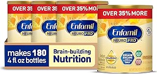 NeuroPro Baby Formula, Milk-Based Infant Nutrition, MFGM* 5-Year Benefit, Expert-Recommended Brain-Building Omega-3 DHA, Exclusive HuMO6 Immune Blend, Non-GMO, 113.2 oz​