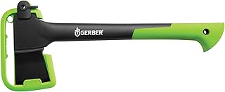 Gerber Gear Freescape Hatchet, Forged Steel Blade Axe with Sheath for Survival, Bushcraft and Camping Gear, Lightweight and Durable