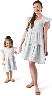 Modern Moments by Gerber Baby Girls' Mommy and Me Gauze Dress