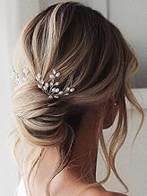 Sponsored Ad - JAKAWIN Bride Rhinestone Wedding Hair Pins Pearl Crystal Bridal Hair Jewelry Accessories for Women