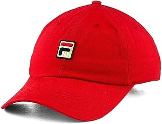 Mens Adjustable Cap, Red, One Size