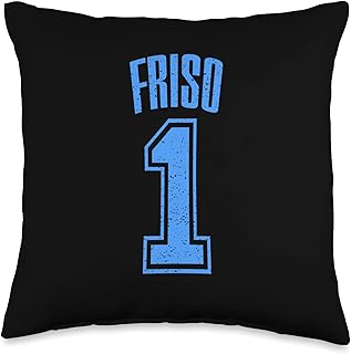 Friso Supporter Number 1 Greatest Fan Throw Pillow