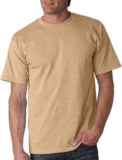 Men's G2000 Ultra Cotton Adult T-shirt, Tan, Large