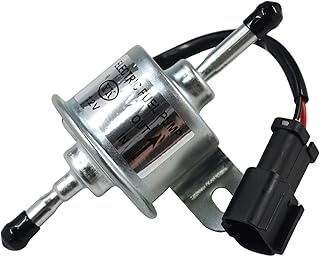 Chuuparts 12V Electric Fuel Pump EG371-52024 E873-1544K EG37152024 Compatible with Yanmar Compatible with Kubota G2000 G2000-S G2460G ZG222 ZG227 ZG327P Tractor