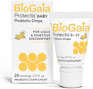 Sponsored Ad - BioGaia Protectis Baby Probiotic Drops | Baby Essentials for Colic & Gas Relief | Safe for Newborns | Ease Crying, Fussing, Colic, Gas, Spit-ups & Constipation | No Dairy, Soy & Gluten 