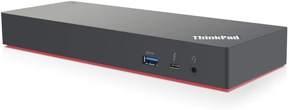 USA ThinkPad Thunderbolt 3 Workstation USB Dock with 230w and 65w AC Included with Power Cords (MFG P/N ; 40AN0230US)