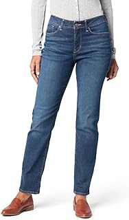 Womens Curvy Totally Shaping Straight Jeans (Available in Plus Size)