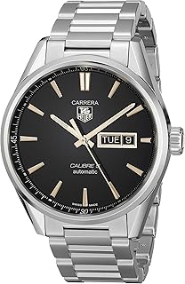 Sponsored Ad - Men's WAR201C.BA0723 Carrera Analog Display Swiss Automatic Silver Watch
