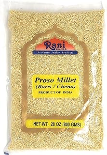 Rani Proso Millet (Panicum Millaceum) Whole Ancient Grain Seeds 28oz (800g) ~ All Natural | Gluten Friendly | NON-GMO | Vegan | Indian Origin | Barri/Chena/Variga/Baragu
