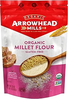 Arrowhead Mills Organic Millet Flour, 23 oz Bag (Pack of 6)