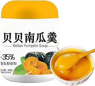Delicious Asian Instant Millet Butternut Squash Soup Powder,Fresh Chinese Breakfast Porridge 14.11 oz, Ready-To-Eat Congee Cereal Mix
