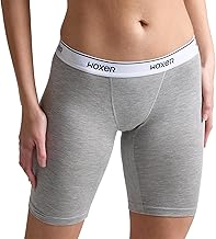 Sponsored Ad - Woxer Womens Boxers - Biker 9" Boy Shorts Underwear for Women - Boxers for Women, Womens Boxer Briefs & Briefs for Women