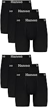 Hanes mens Boxer Brief Underwear Pack, Stretch Cotton Boxer Briefs for Men, Moisture-wicking, 12-pack