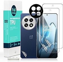 Screen Protector For OnePlus 13 5G 6.82"(2 Pcs),Flexible TPU Film,With 1Pc Camera Lens Protector,1Pc Back Film,Bubble Free[Easy to install]