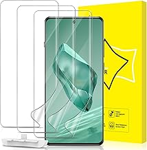 3 PACK Screen Protector for OnePlus 12 Flexible TPU Film [Support Fingerprint Touch] [HD Full Coverage] [Easy Installation] [Scratch Resistant]