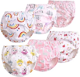 Potty Training Underwear for Girls Boys Potty Training Pants (3T,Pink)
