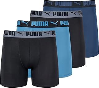 Men's 4 Pack Active Stretch Boxer Briefs