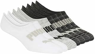 Women's No Show Sneaker 8 Pack Socks, Blk/Wht/Grey, One Size