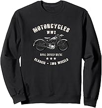 Royal Enfield WD / RE Classic Motorcycle WW2 Sweatshirt