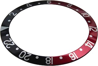 Steel Watch Bezel Insert Compatible with Rolex GMT-Master II Watch