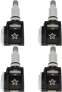 ROADFAR TPMS Sensor 433MHz Tire Pressure Sensor Fits 2017-2021 for BMW & for Mercedes-Benz 2019-2021 for Rolls-Royce Cullinan 2021 for Toyota GR for Supra Replaces 36106872774 36106876957 Set of 4