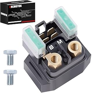 Starter Solenoid Relay for Yamaha - ATV Starter Solenoid for YFM 350 400 450 660 - Raptor Grizzly Kodiak Wolverine Big Bear