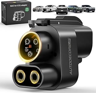 Sponsored Ad - NACS to CCS Adapter, 500A/1000V fit for V3/V4 Tesla Supercharger, Nacs DC Adapter Compatible with Ford, Rivian, GM, Volvo, Polestar, Nissan, Mercedes-Benz, Hyundai, Lucid, Kia, Genesis