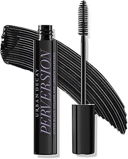 Sponsored Ad - Perversion Volumizing Mascara - Intense Black Lengthening Mascara, Smudge-Resistant, Flake-free, Buildable Lash Volume & Length, Curling & Separating, Vegan Formula, Cruelty-free