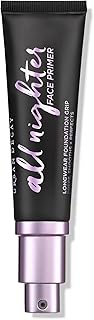 All Nighter Longwear Face Primer - Smoothing & Hydrating Base for Foundation Face Makeup, Sheer & Lightweight, Helps Smooth & Even Skin, For All Skin Types, Paraben-free, Vegan