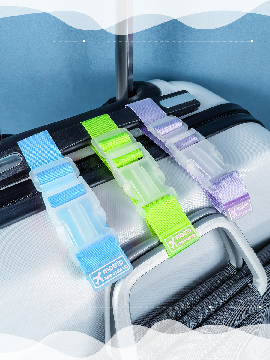 1PC Multi-functional suitcase backpack buckle strap Suitcase tag travel box Labor saving handbag anti-loss safety buckle travel packing belt