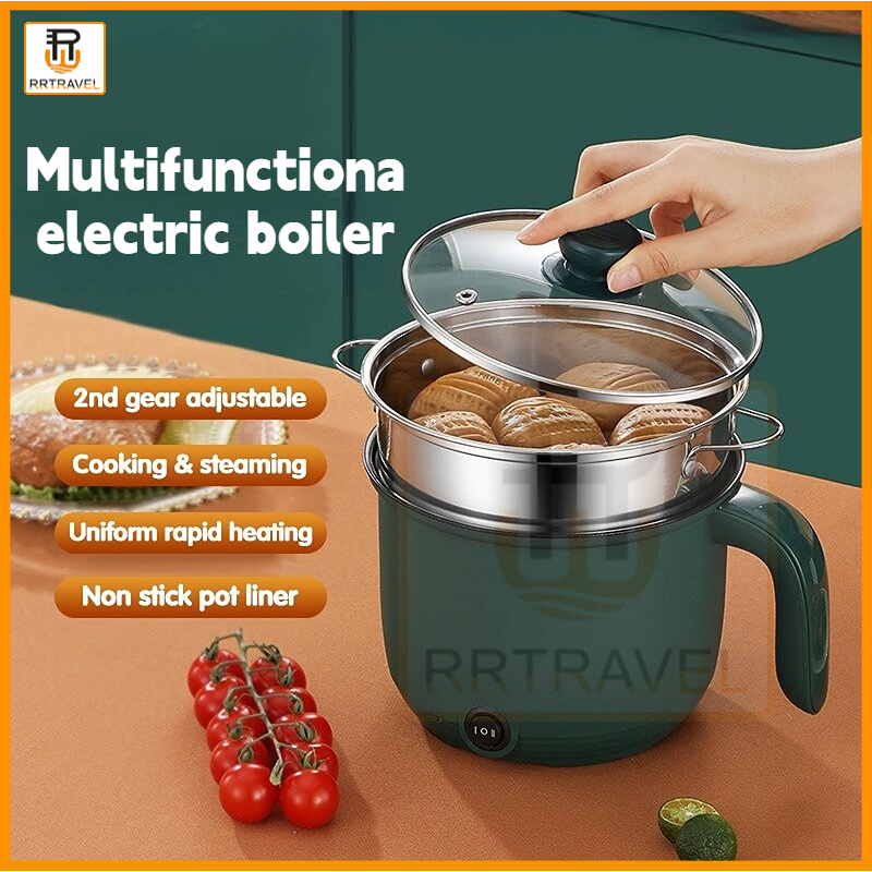1.5L Capacity Home Cooking Pot Multifunctional Rice Cooker Non Stick Pan Safety Material Potable Stockpot  Electrice