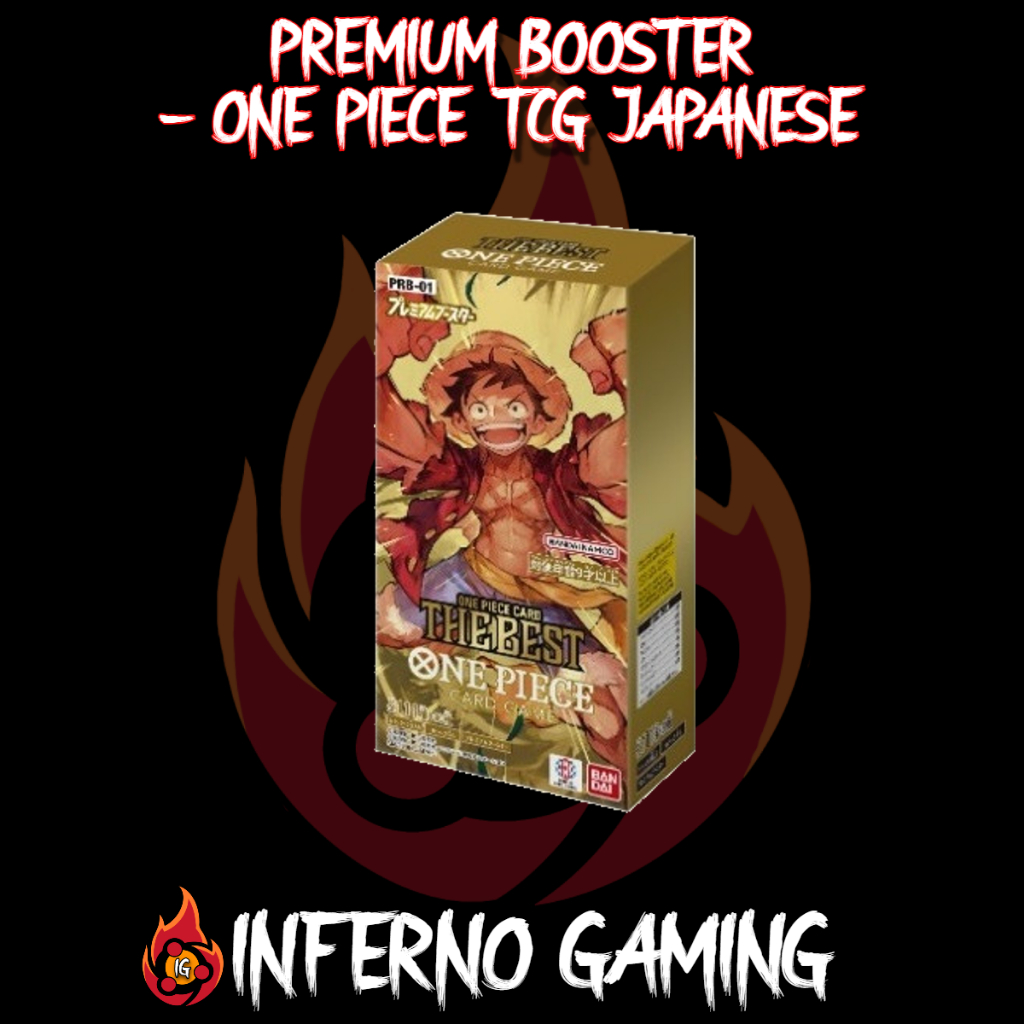 [OP_PRB-01] THE BEST Premium Booster Box- One Piece TCG Japanese PRB01